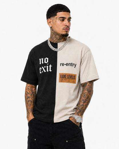 Different Tier. Split Tee