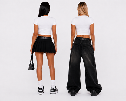 Censored Crop Top