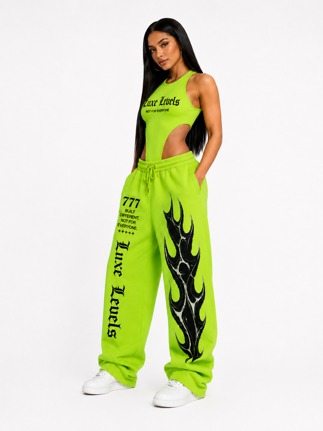 Neon Flame sweatpants
